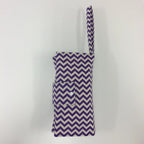 Nappy Wallet – Purple Chevron