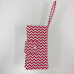 Nappy Wallet – Pink Chevron