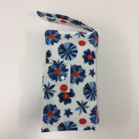 Nappy Wallet – Red with White Spots