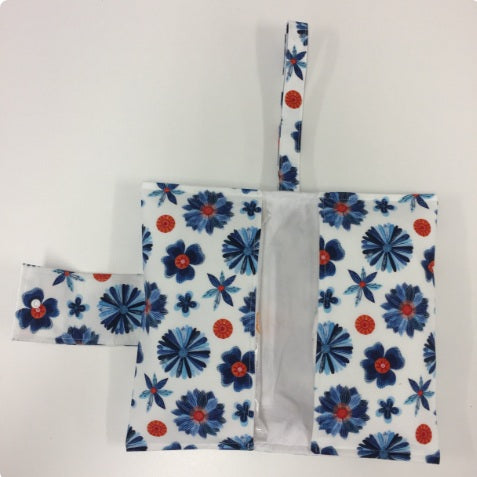 Nappy Wallet – Red with White Spots