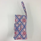 Nappy Wallet – Blue Pink Pattern