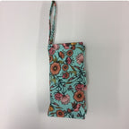 Nappy Wallet – Birds on Aqua