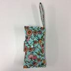 Nappy Wallet – Birds on Aqua