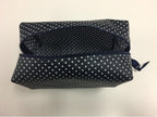 Wash Bag - Boxed - Navy Spot