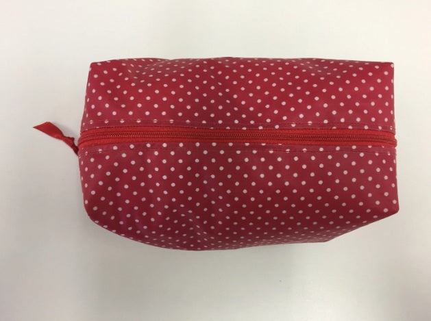 Wash Bag - Boxed - Red Spot