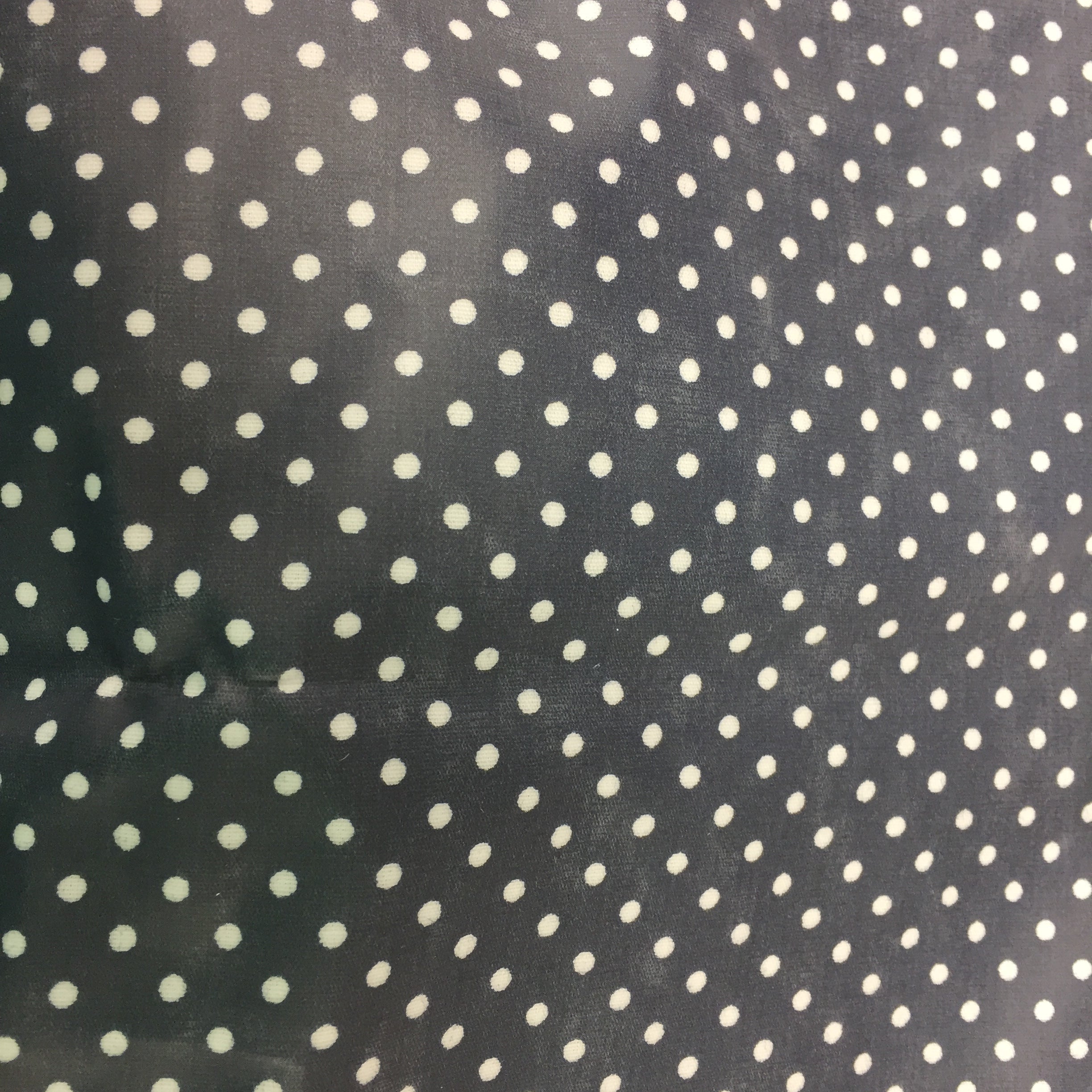 Wash Bag - Large - Navy Spot