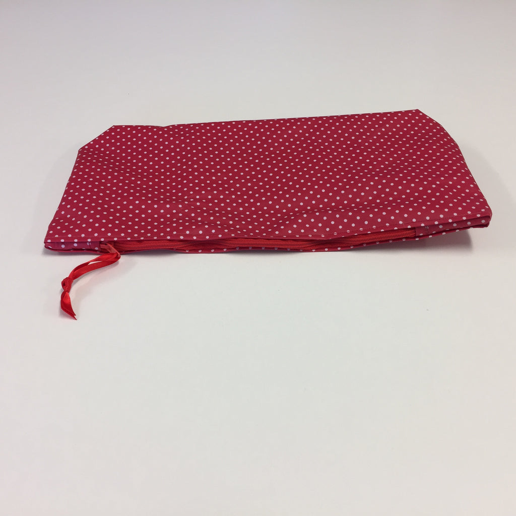 Wash Bag - Large - Red Spot