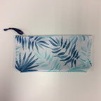 Wash Bag - Large - Blue Ferns