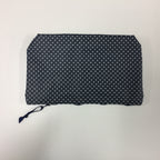 Wash Bag - Medium - Navy Spot