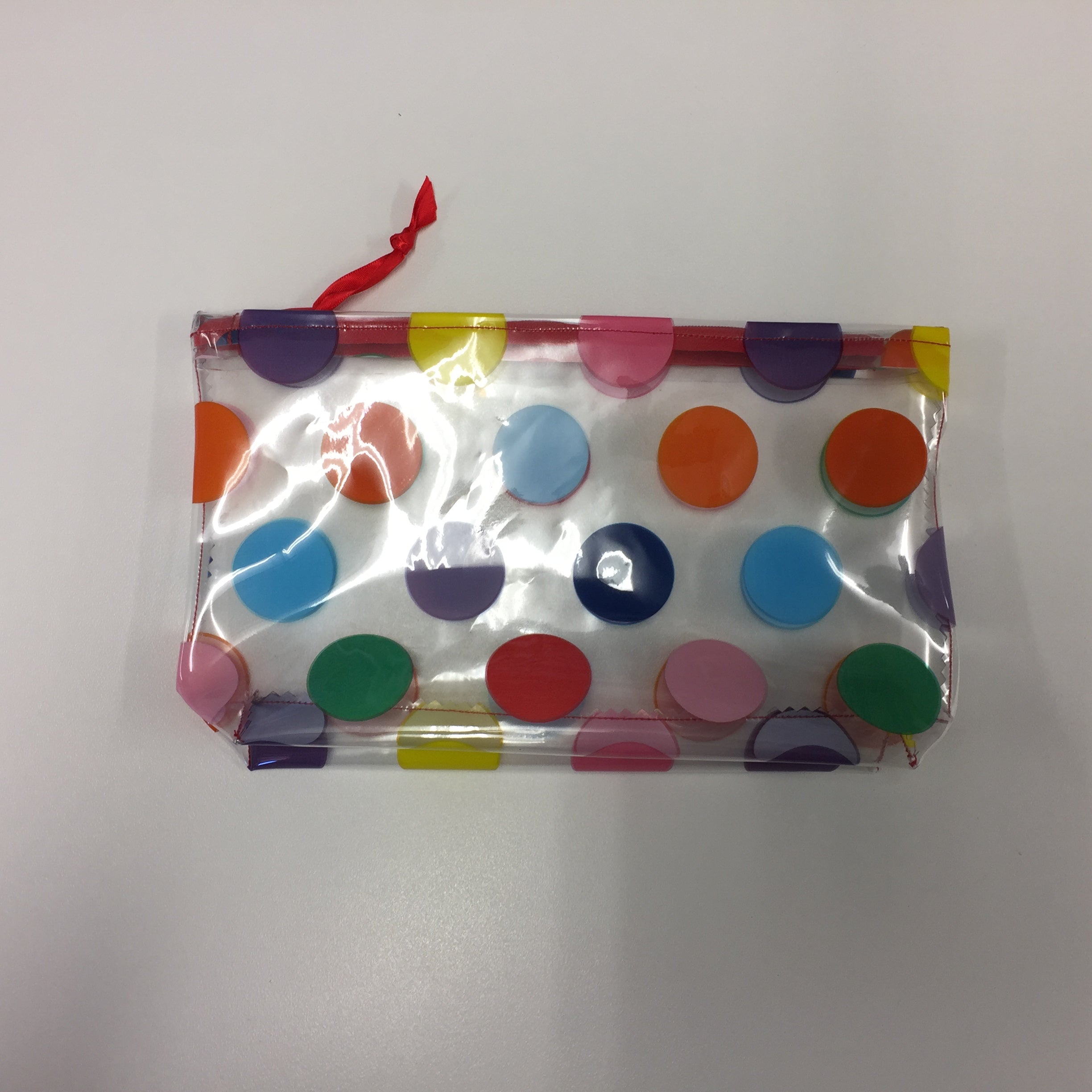 Wash Bag - Medium - Colourful Spots