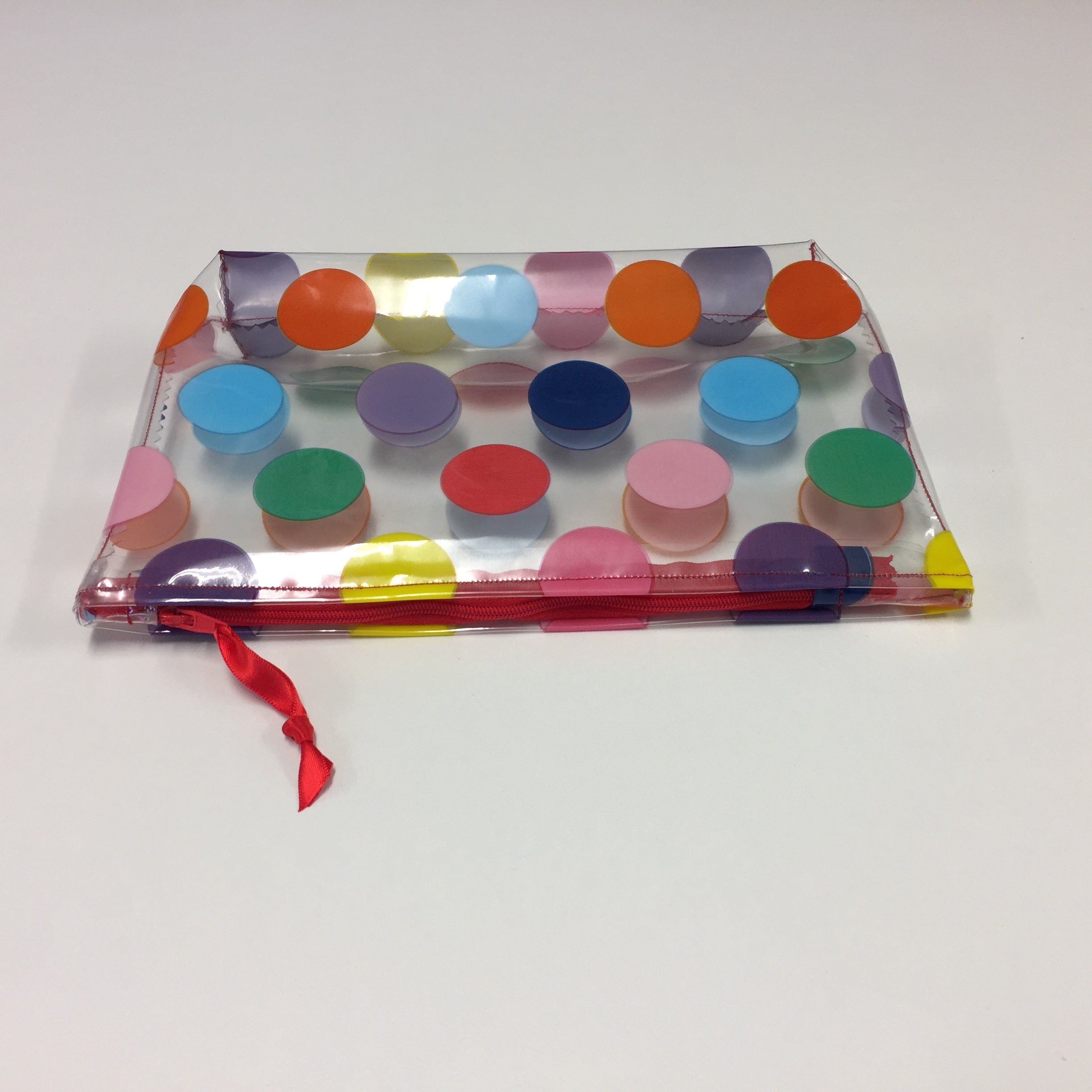 Wash Bag - Medium - Colourful Spots
