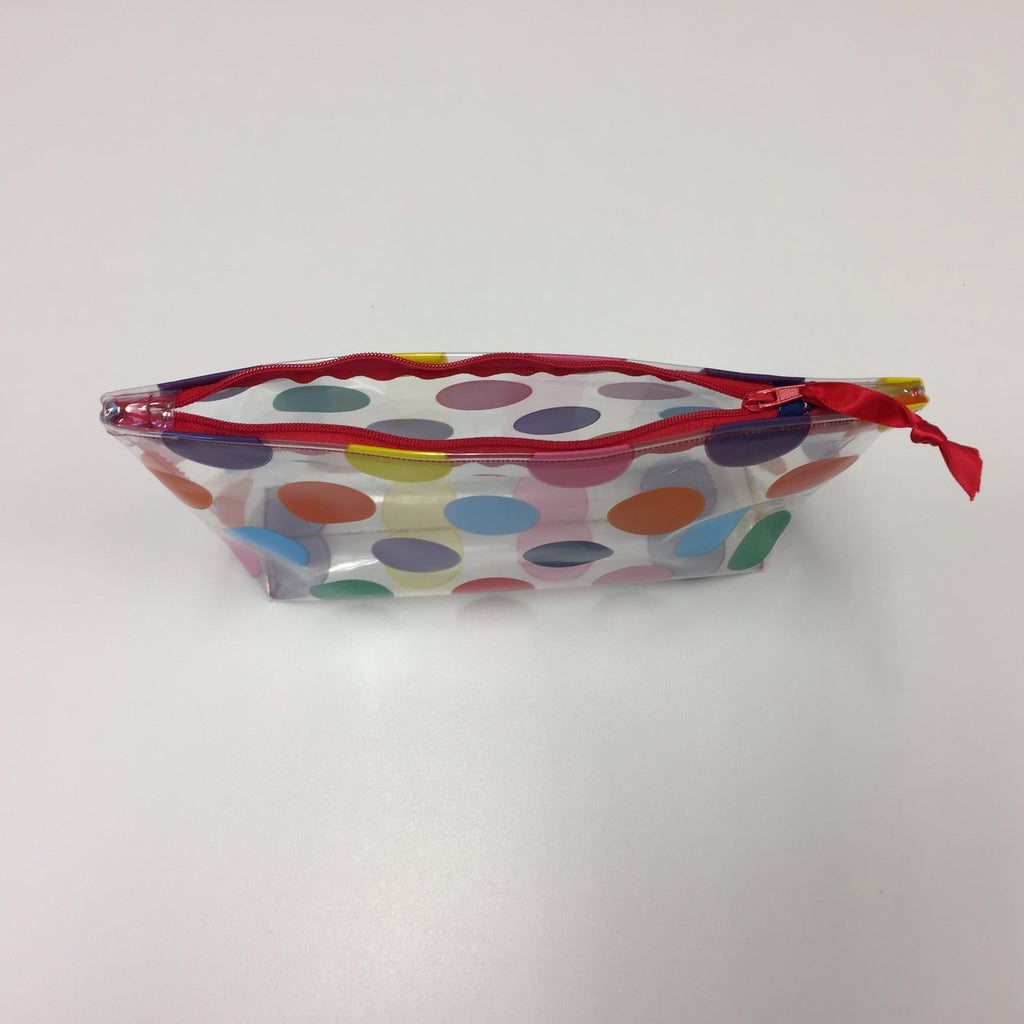 Wash Bag - Medium - Colourful Spots