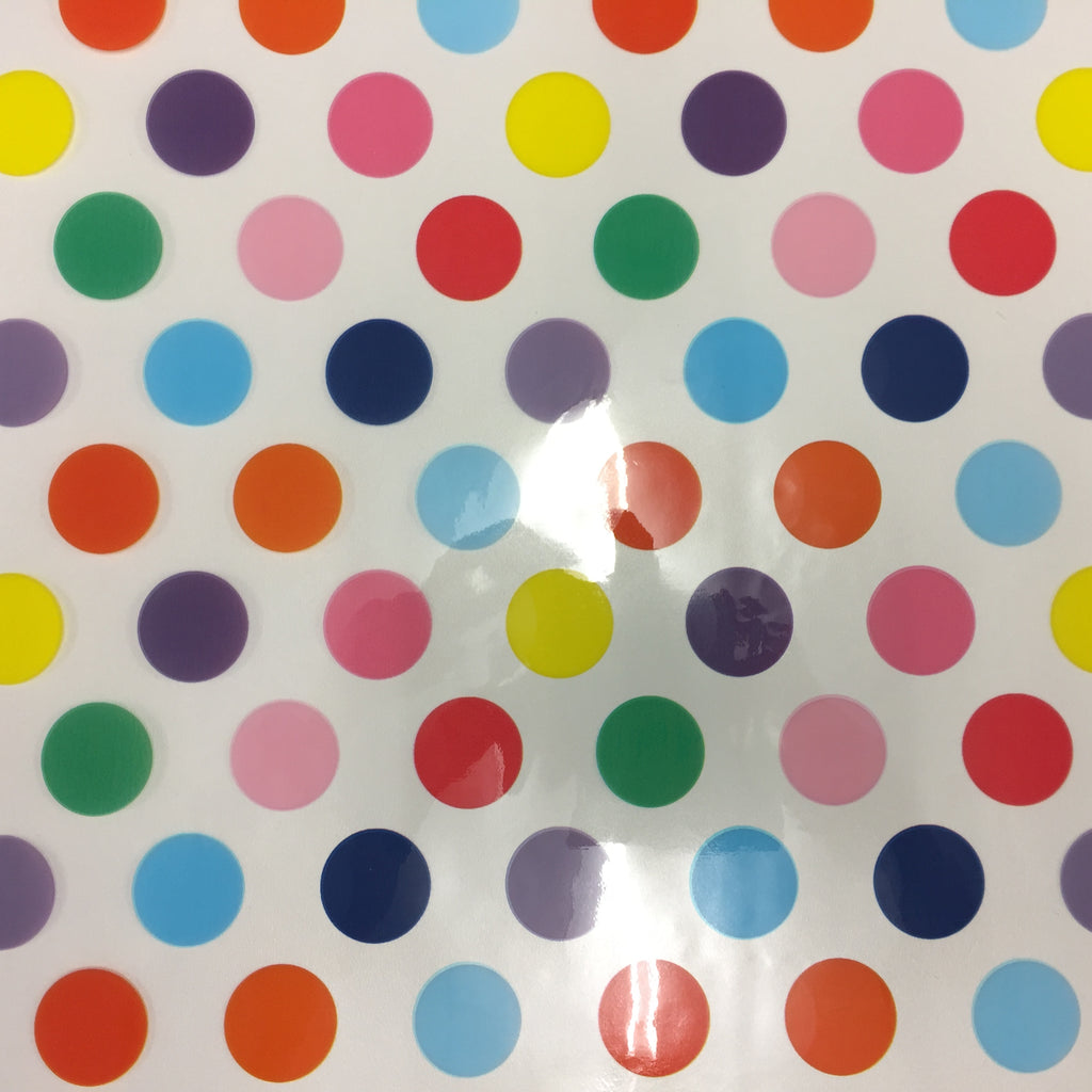Wash Bag - Medium - Colourful Spots