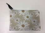 Zip Clutch - Daisy Taupe