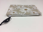 Zip Clutch - Daisy Taupe