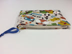 Zip Clutch - Dogs Cream