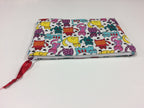 Zip Clutch - Multi Coloured Cats