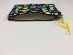 Zip Clutch - Dinosaur Black
