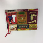 Zip Clutch - Vintage Coffee