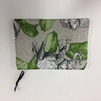 Zip Clutch - Elephant