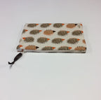 Zip Clutch - Echidnas Cream