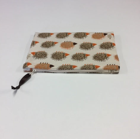 Zip Clutch - Echidnas Cream