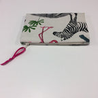 Zip Clutch - Safari