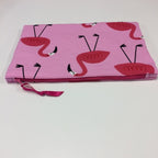 Zip Clutch - Flamingo