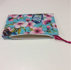 Zip Clutch - Blue Birds