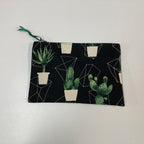 Zip Clutch - Cactus