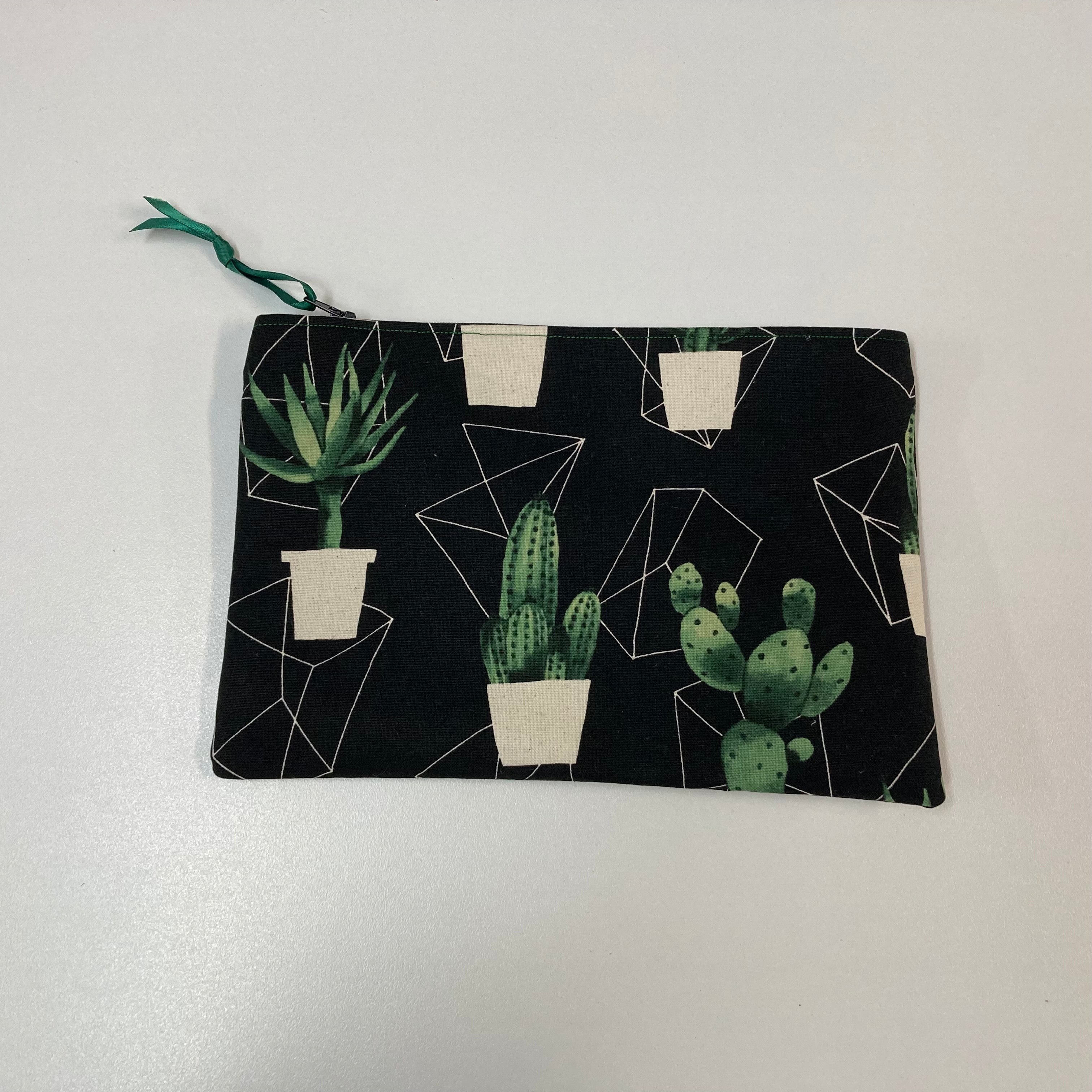 Zip Clutch - Cactus