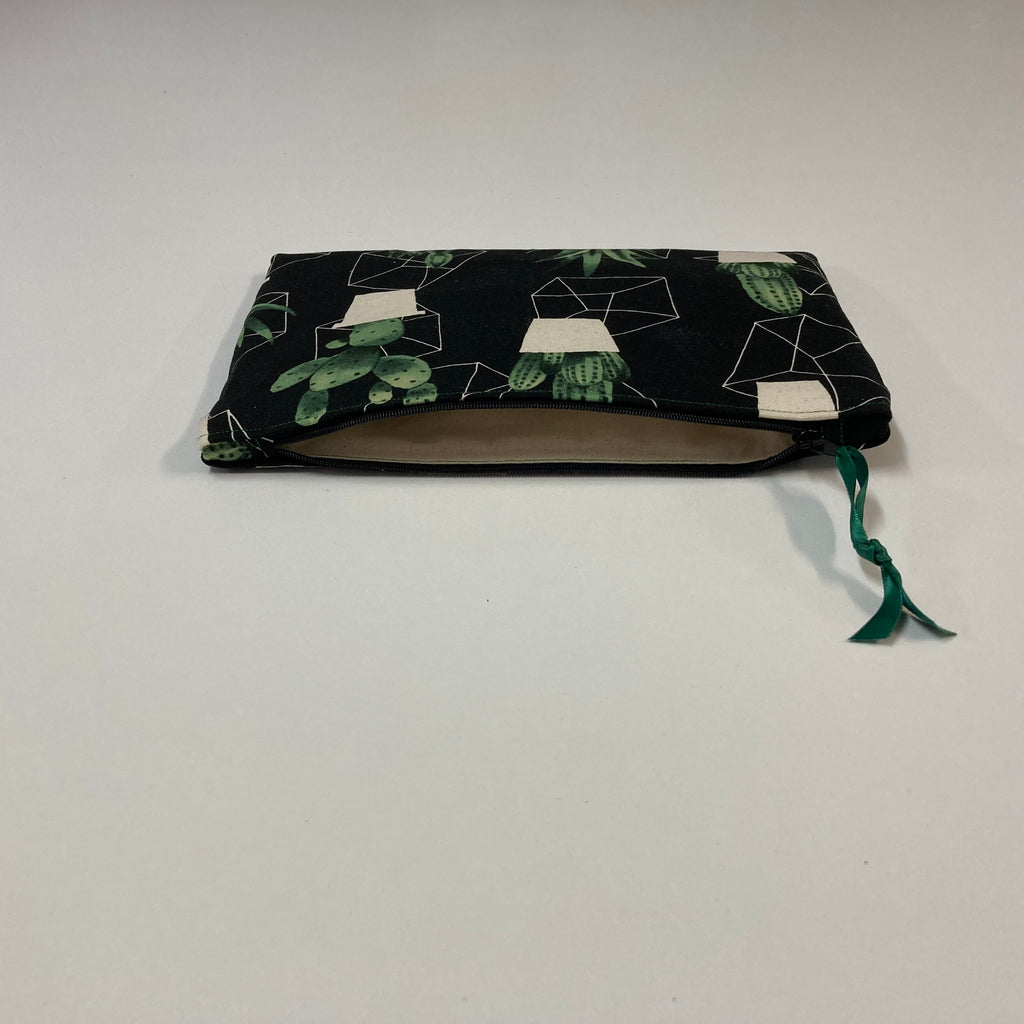 Zip Clutch - Cactus