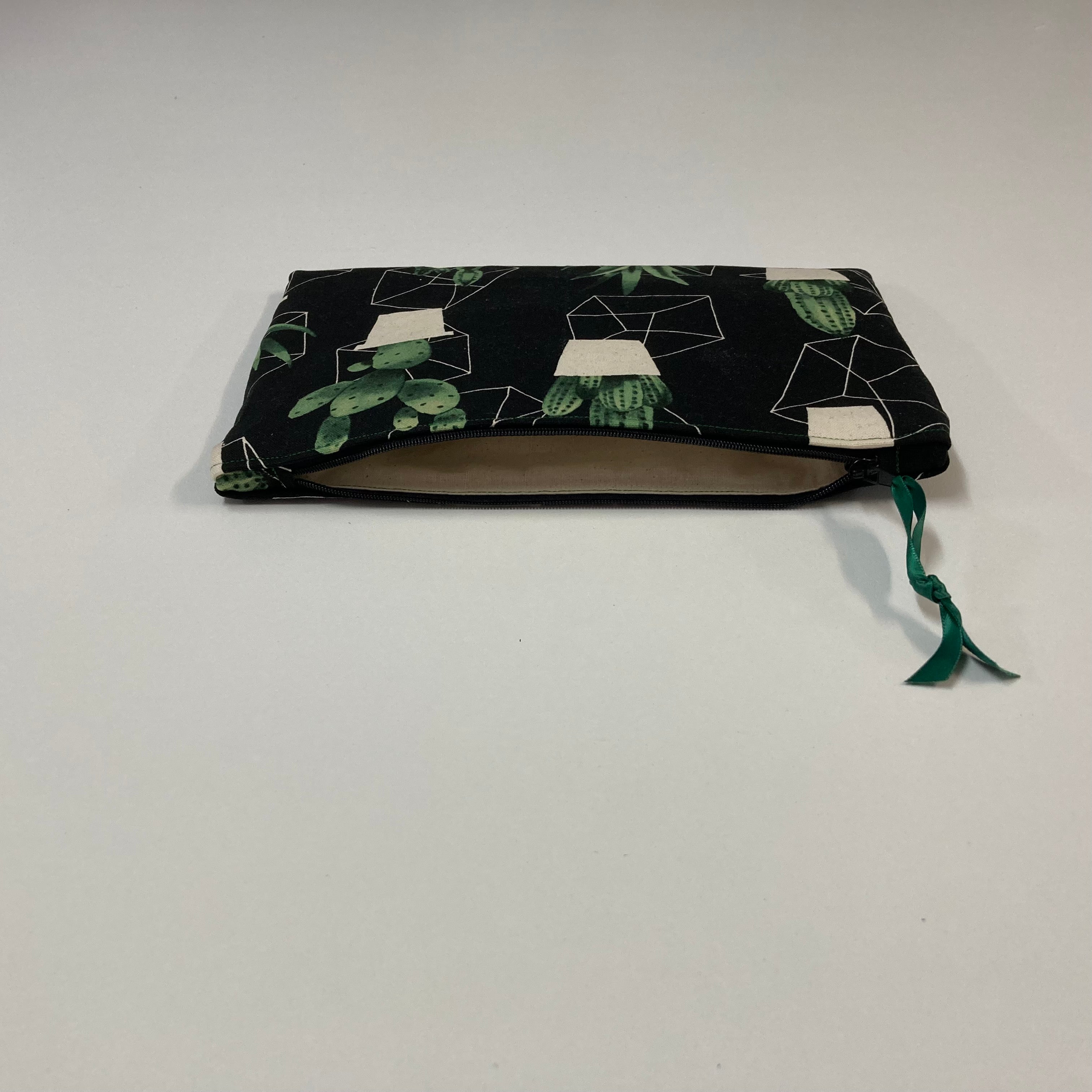 Zip Clutch - Cactus