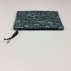 Zip Clutch - Farm Sweet Farm - Teal