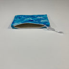 Zip Clutch - Blue Butterflies