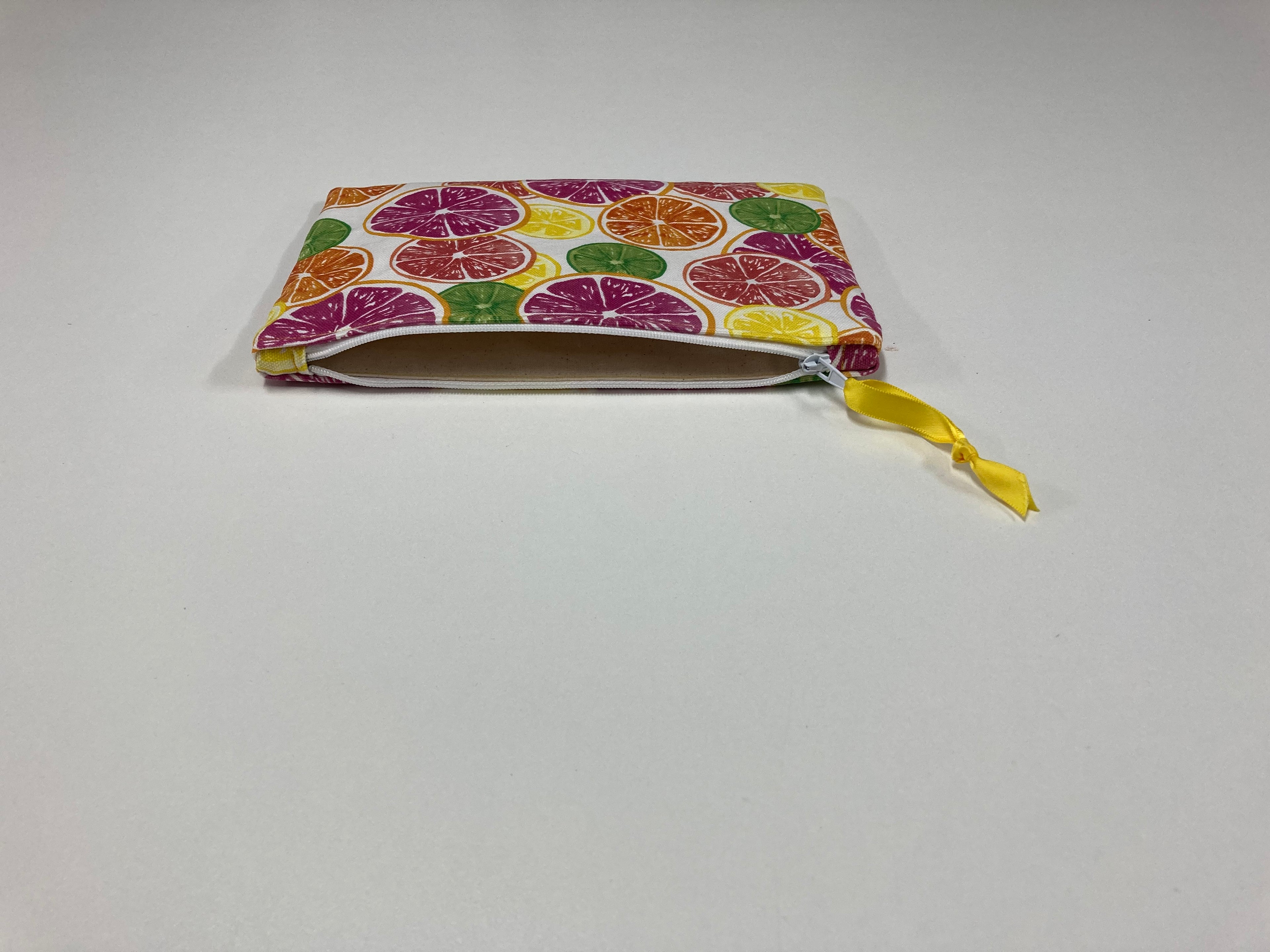 Zip Clutch - Citrus