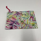 Zip Clutch - Rainbow Ferns