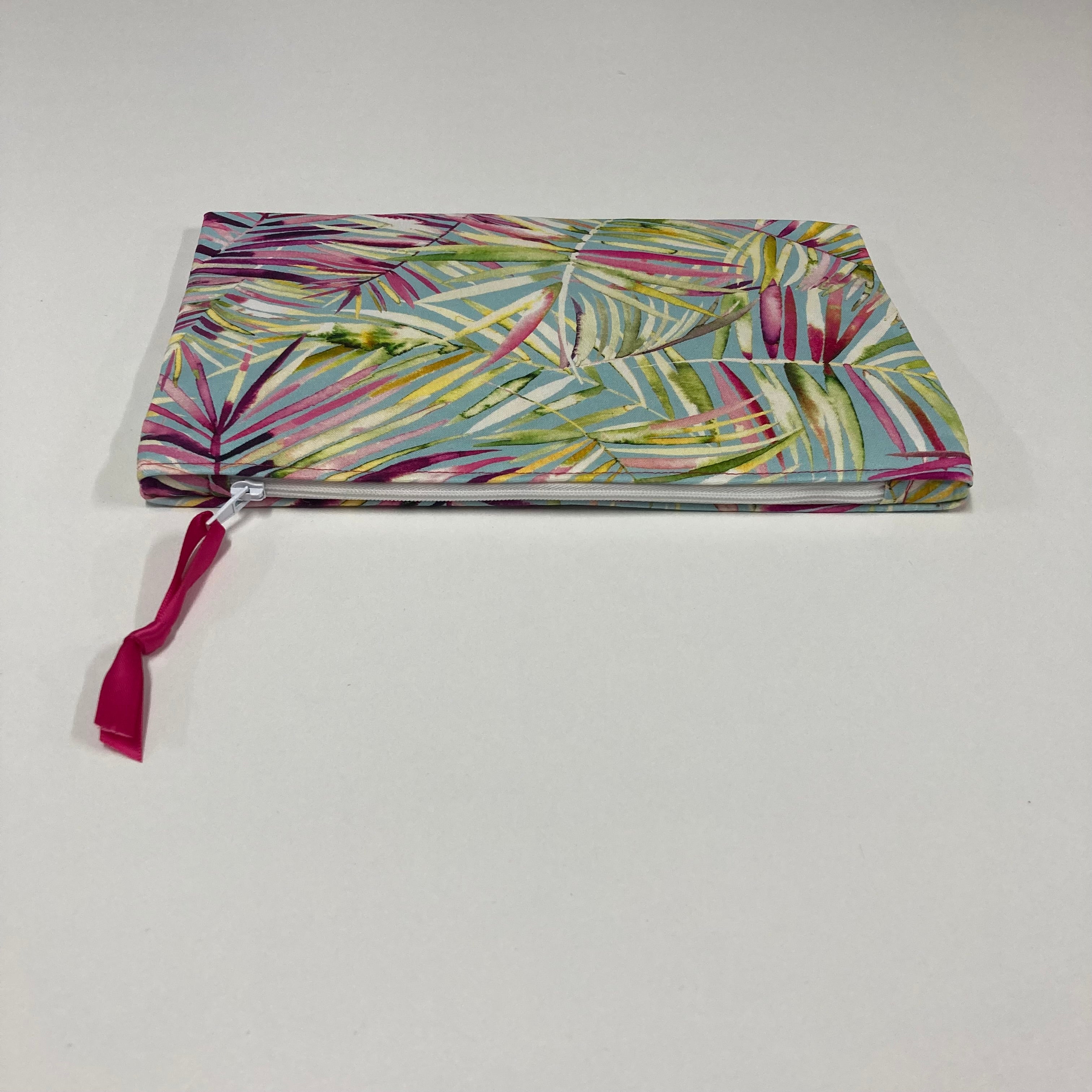 Zip Clutch - Rainbow Ferns