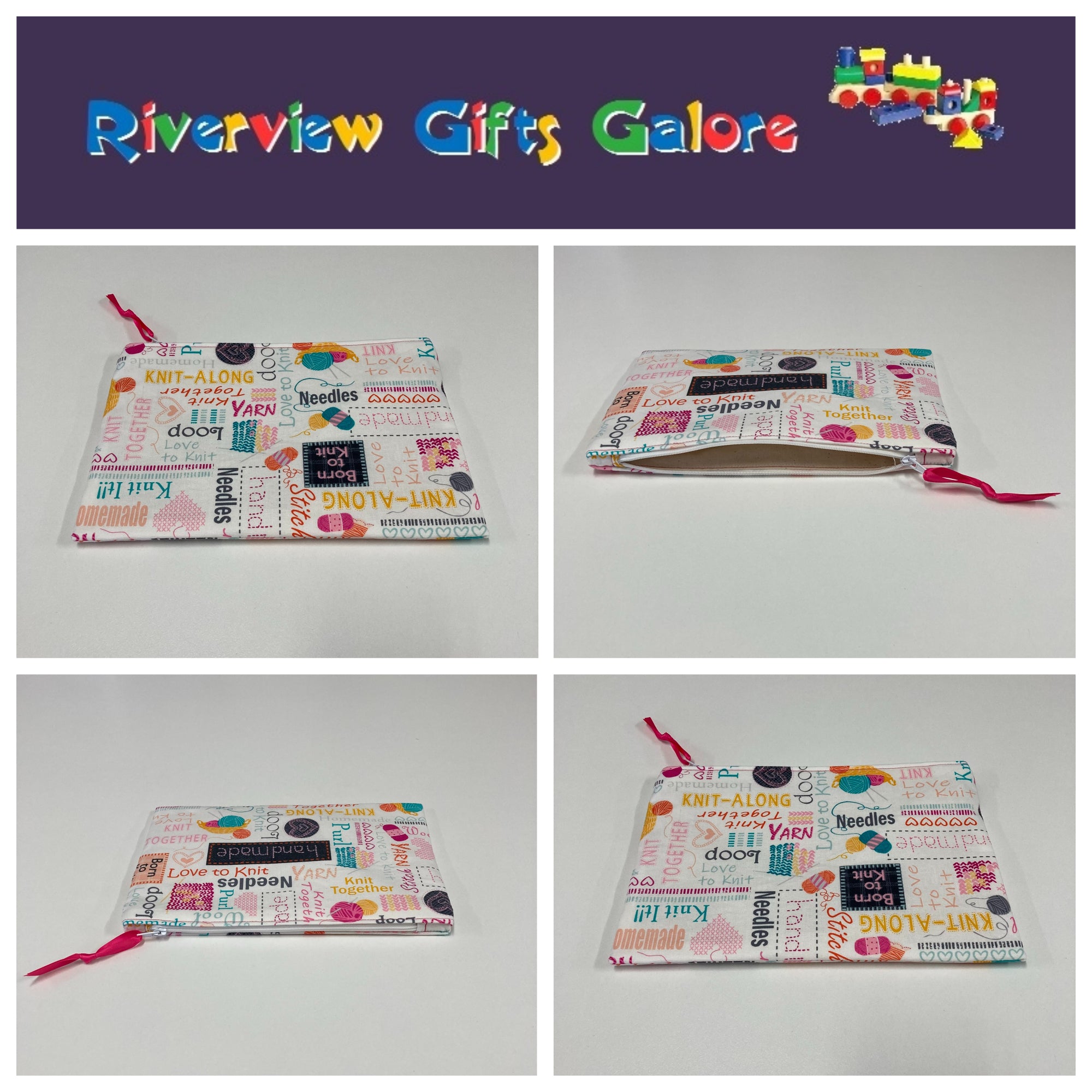 Zip Clutch - Words to Knit By