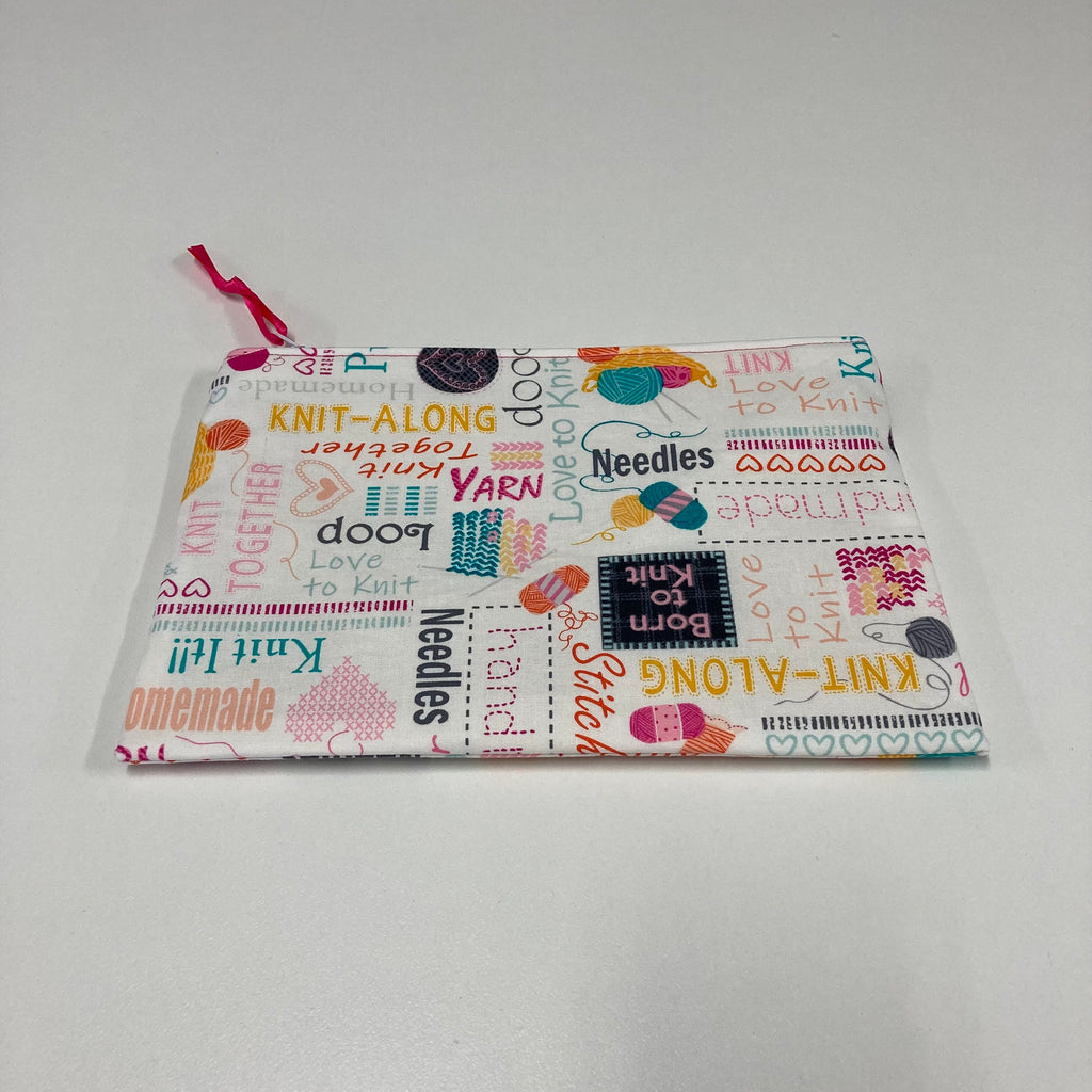 Zip Clutch - Words to Knit By