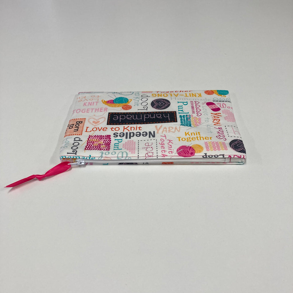 Zip Clutch - Words to Knit By