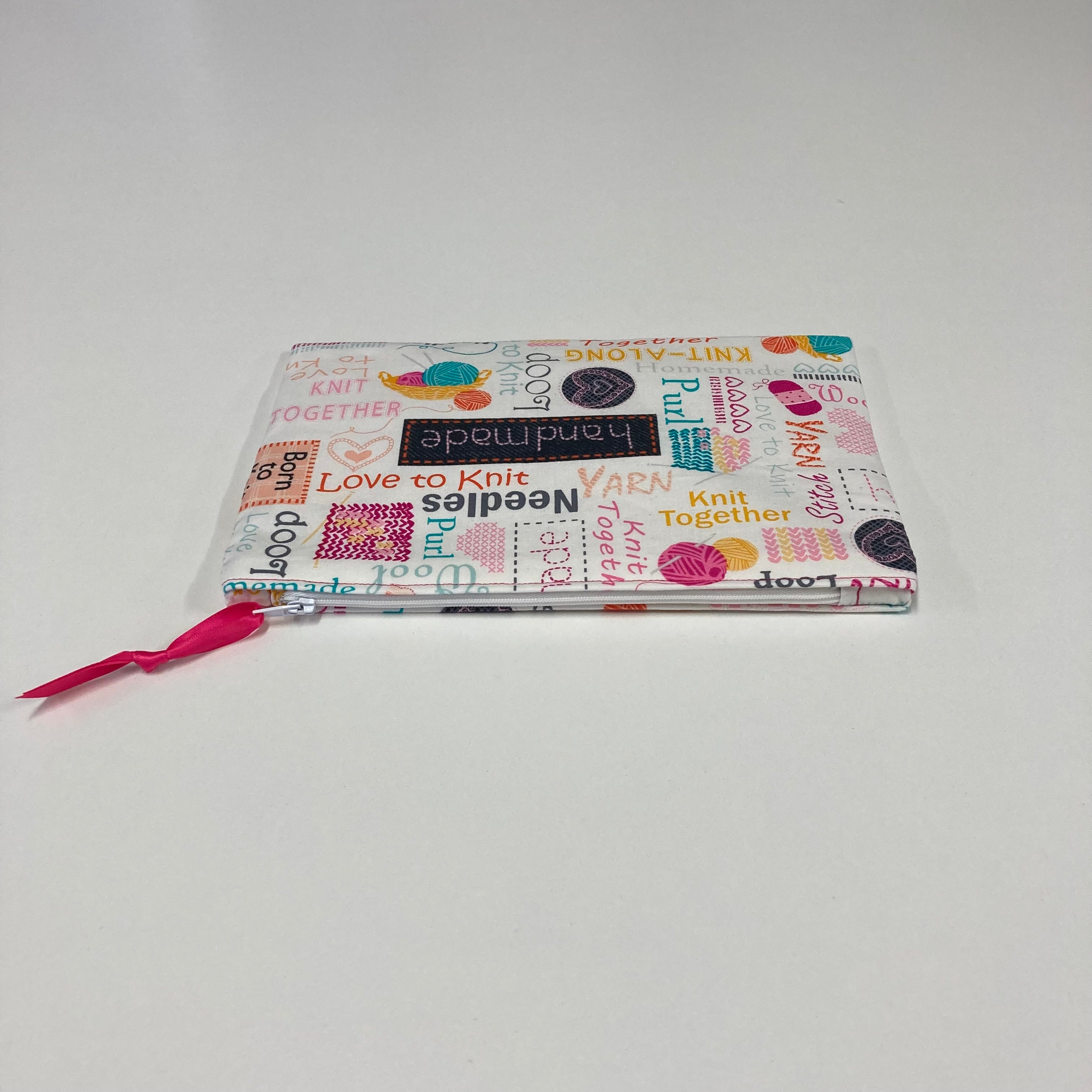 Zip Clutch - Words to Knit By