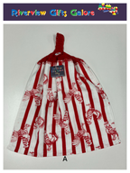 Crochet Top Hand Towel / Tea Towel (Double Thickness) - Red Rooster