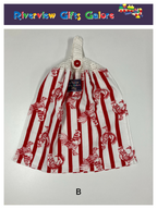 Crochet Top Hand Towel / Tea Towel (Double Thickness) - Red Rooster