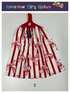 Crochet Top Hand Towel / Tea Towel (Double Thickness) - Red Rooster