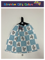 Crochet Top Hand Towel / Tea Towel (Double Thickness) - Chooks
