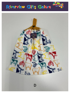 Crochet Top Hand Towel / Tea Towel (Double Thickness) - Farm Animals