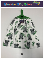 Crochet Top Hand Towel / Tea Towel (Double Thickness) - Koala
