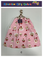 Crochet Top Hand Towel / Tea Towel (Double Thickness) - Sweet Treats A