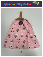 Crochet Top Hand Towel / Tea Towel (Double Thickness) - Sweet Treats A